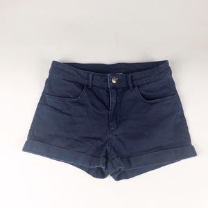 H&M Navy Blue Shorts, Size 13/14